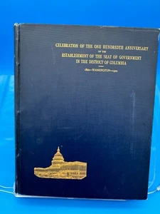 1901 Historic Book Celebration 100th Anniversary Establishment Washington D.C. - Picture 1 of 8