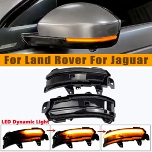 For Land Range Rover Evoque Jaguar LED Dynamic Turn Signal Side Mirror Light - Picture 1 of 7