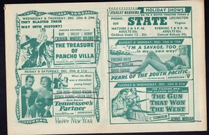 TENNESSEES PARTNER orig 1956 LEXINGTON VA Kalender Herold FREMDER ZU PFERD - Bild 1 von 2