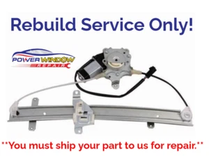 Nissan Cefiro Window Regulator Rebuild Service - Lifetime Warranty - Picture 1 of 4