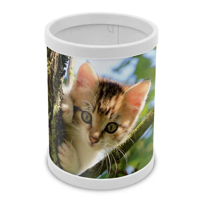 itenga Stifteköcher Katze Stiftehalter Kinder Schüler Schreibtisch Organizer - Bild 1 von 4