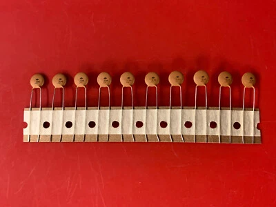 10x U104M34Y5UF5TL5H CONDENSADOR PHILIPS 0.1UF 50V DISCO CERÁMICO RADIAL Foto 1 de 4