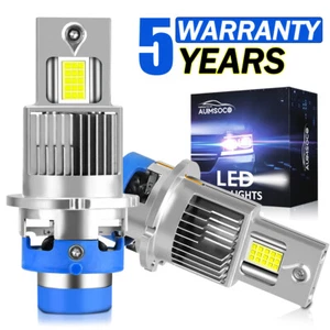 D4S D4R LED Headlight Bulbs Conversion Kit 10000K Super Bright Replace Xenon HID - Picture 1 of 13