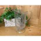 Vintage Eapg Clear Glass Pitcher | Manila May 1St, 1898 | Gridley