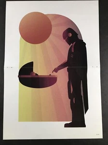 Mando & Grogu Baby Yoda The Child - Star Wars The Mandalorian Poster 10.5x15.5 - Picture 1 of 1
