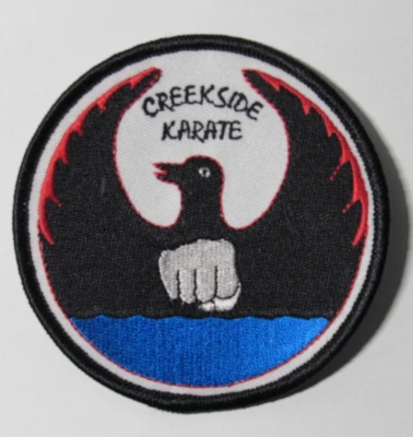 NEW Creekside Karate Patch for Karate Uniform Embroidered 3.5" Foto 1 de 3