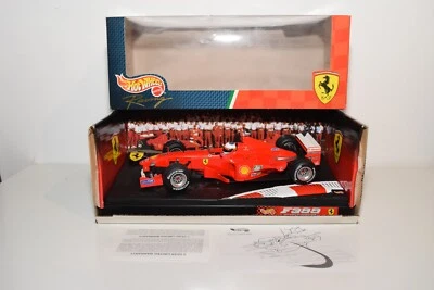 A63 1:18 HOTWHEELS F1 FORMULA 1 AUTO DA CORSA FERRARI F399 1999 SCHUMACHER MIB - Immagine 1 di 4