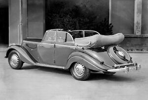 1940 BMW 335 4-door Cabriolet - Promotional Photo Poster