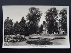 Bedfordshire LUTON Wardown Park THE MUSEUM - Old RP Postcard by Masons - Picture 1 of 2