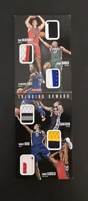 RELIC #'ed/25 💥 MCDERMOTT PARKER EARLY HOOD 2014-15 Panini Preferred Booklet - Image 1 of 2