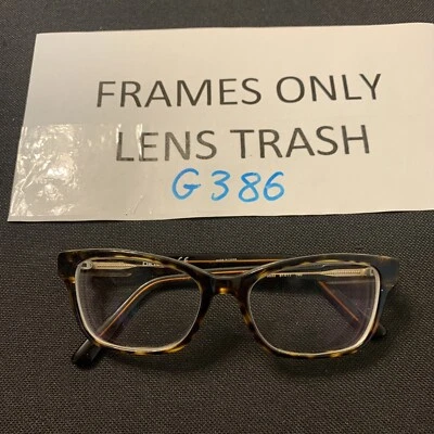 Marco de gafas ovalado tortuga DKNY DY4650 3533 53-17 140 G386 Foto 1 de 4