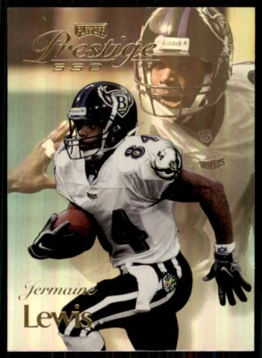 1999 Playoff Prestige SSD Jermaine Lewis Baltimore Ravens #B011 NFL Football - Image 1 of 2