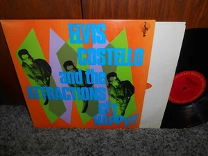Elvis Costello And The Attractions Get Happy New Wave ROCK LP - Picture 1 of 5