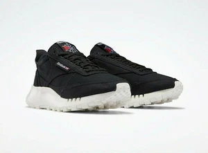 Reebok Men's Classic Legacy Grow Shoes | Core Black / Chalk | Size: 12.5 - Picture 1 of 7