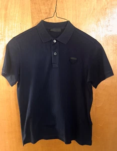 Herren Polo PRADA dunkelblau XS Kurzarm - Bild 1 von 5