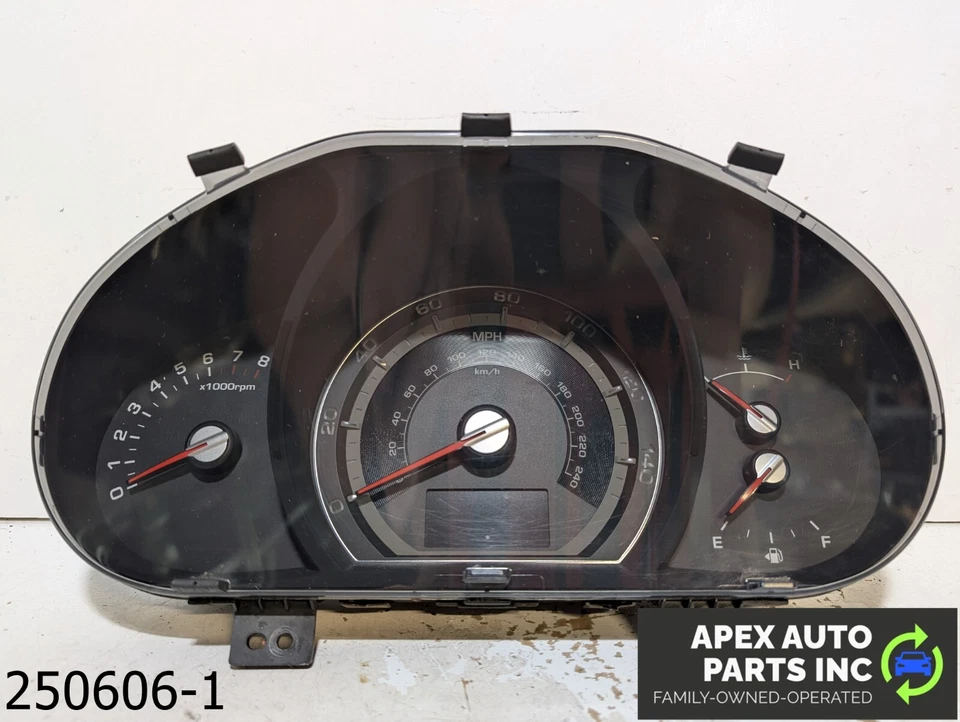 Grupo velocímetro MPH encendido convencional OEM 2011-2013 Kia Sportage 2,4 L Foto 1 de 4