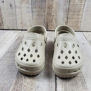  NothinZ Kinder Unisex Beige Clogs Größe 3 Jugend Neu Größe 5 Damen - Bild 1 von 5