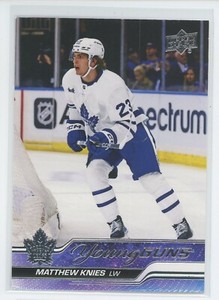 Matthew  Knies 2023-24 Upper Deck Series 1 Hockey Young Guns Rookie #222 RC