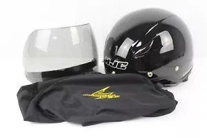 HJC CL-21M/CL-21 Black Helmet Small with detachable visors in scorpion exo bag - Picture 1 of 11