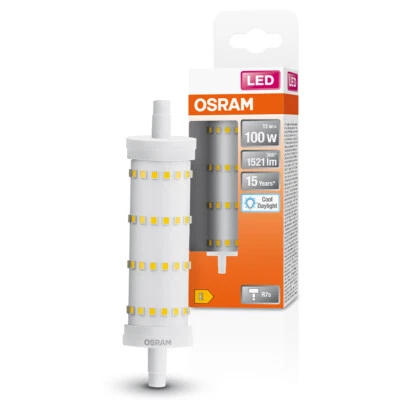 Helle Osram R7s LED 118mm Stablampe 13W wie 100W 6500K Tageslichtweiß - Bild 1 von 4