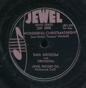 78tk-R&B-Jewel 2008-Dan Grissom-(Wonderful Christmas Night/So you're falling in - Picture 1 of 2