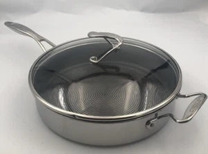 Circulon SteelShield C-Series Nonstick Tri-Ply Clad 5 Quart Covered Sauté Pan - Picture 1 of 15