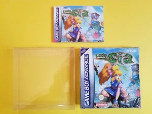 BOITE + NOTICE du jeu LADY SIA sur GBA Nintendo + 1 BOITIER DE PROTECTION - Imagen 1 de 11