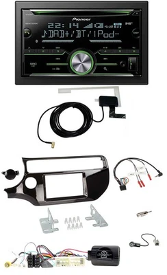 Pioneer CD USB Lenkrad Bluetooth 2DIN DAB Autoradio für Kia Rio UB 2017-2023 pia - Bild 1 von 4