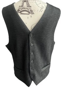 Joseph Abboud graue Weste Weste Herren Größe L " - Bild 1 von 10