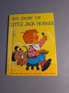 Vintage Rand McNally Junior Elf Books Little Jack Horner Like New Appears Unused - Picture 1 of 4