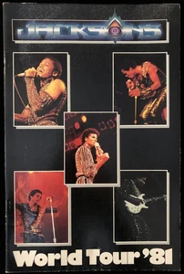 The Jacksons RARE 1981 Triumph World Tour Concert Program Michael Jackson SHARP! - Bild 1 von 3