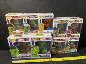 Funko Pop! Marvel HULK lot 68 1321 499 659 790 705 840 68 398 lot of 9 figures! - Picture 1 of 12