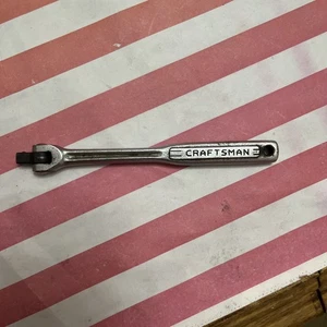 Vintage Craftsman Tools =v= Series Flex Head Breaker Bar 1/4" Drive USA BIN F/S - Picture 1 of 8