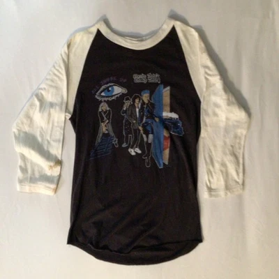 Vintage Cheap Trick All Shook Up World Tour Baseball Tee 1980s Anvil | M - Image 1 of 4