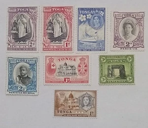 Timbres Colonies Britanniques Tonga - Imagen 1 de 2