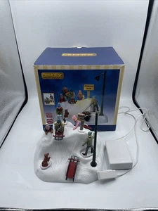Lemax Christmas Village “SIDEWINDER SLOPE” Animated Table Accent #14330 Works - Bild 1 von 12