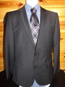 Hugo Boss Red Label Amaro Heise 38R Slim Fit Black Two Button Closure Sport Coat - Picture 1 of 6