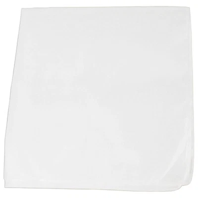 Juego de 6 pañuelos clásicos grandes, cuadrados de bolsillo brillantes y suaves Foto 1 de 4