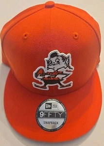 NEW! Cleveland Browns New Era 9FIFTY Orange Mascot Adjustable Snapback Hat Cap - Picture 1 of 1
