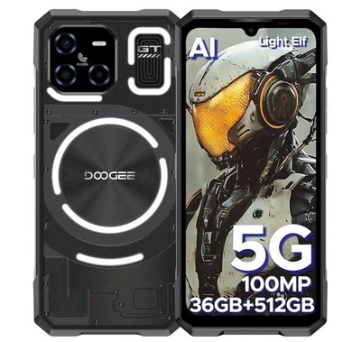 Smartphone DOOGEE Blade GT Ultra 5G Resistente con Efecto de Luz LED, 36GB+512GB/2TB Foto 1 de 4