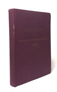 Jahrbuch der Deutschen Sozialdemokratie für das Jahr 1929 Mit einem Vorwort von - Picture 1 of 1
