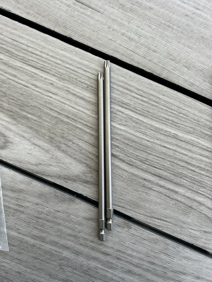 RENNIE TOOL COMAPNY 2 x T27 Torx 150mm MAGMA Long Magnetic Impact Duty Screwdriver Driver Bits TX27