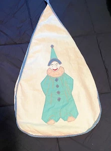 Vintage Windelhalter oder Wäscheklammerhalter Clown Design ca. 18”x 8” - Bild 1 von 4