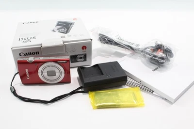 Canon IXUS 185 Digital Compact Camera Working w/ Canon 8x Zoom - Image 1 of 4