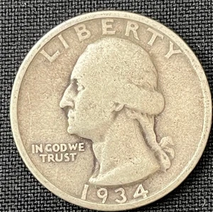 1934-d Washington quarter - Picture 1 of 2