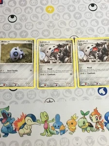 D615 POKEMON TCG 2007 MYSTERIOUS TREASURES ARON LAIRON MP - Foto 1 di 24