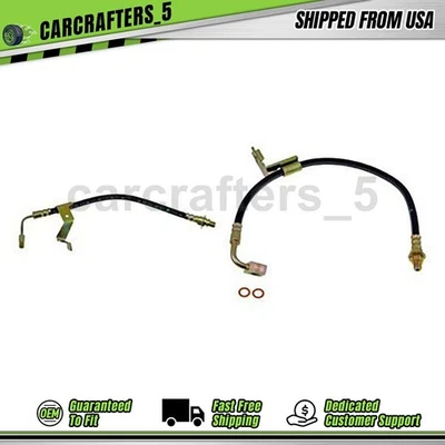 2 mangueras hidráulicas de freno trasero para Chrysler Cirrus 1998-2000 2,4 L Foto 1 de 4