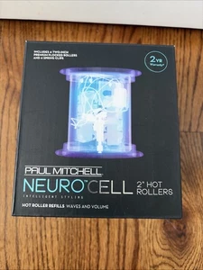 Paul Mitchell Nuero Cell 2" Hot Rollers Lockenwickler 4 beflockte Rollen - Bild 1 von 4