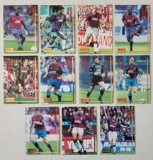 ASTON VILLA Merlin Ultimate Complete Team Card Set 1995 Football Premier League