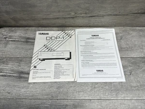 Yamaha DDP-1 Digital Processor Owners Manual L54 - Picture 1 of 3